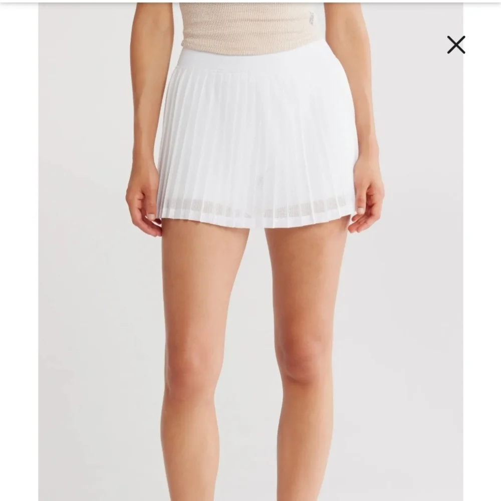 Free People Movement Rally Pleated Mini Skort